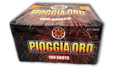 PIOGGIA ORO - 100 LANCI - COD. AF100NB