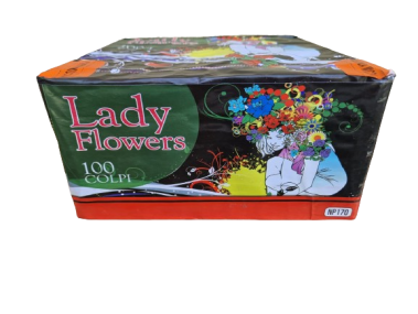 LADY FLOWERS - SPETTACOLO 100 LANCI - COD. NP170