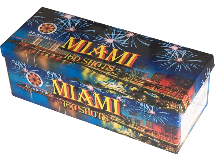 MIAMI - SPETTACOLO 160 FUOCHI D'ARTIFICIO  COD. AFK8160 (1)